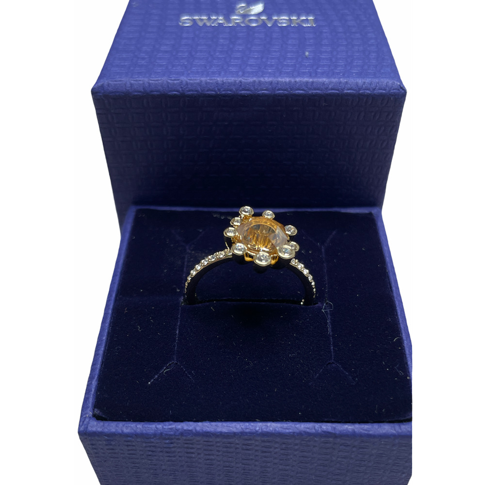 Swarovski Olive Ring Multi-colored, Gold-tone plated EUR 60 / USA 9
